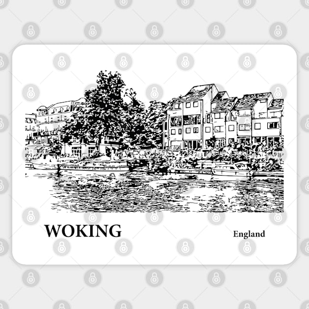 Woking England Sticker by Lakeric